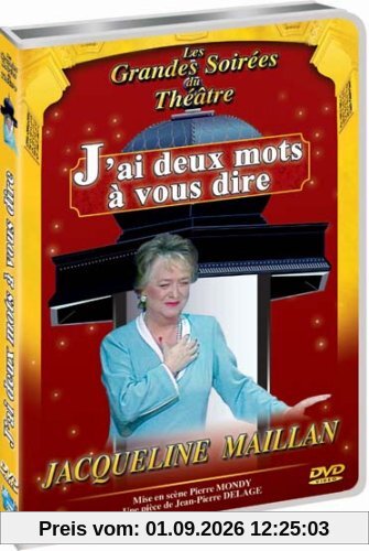 J'ai deux mots à vous dire [FR Import]