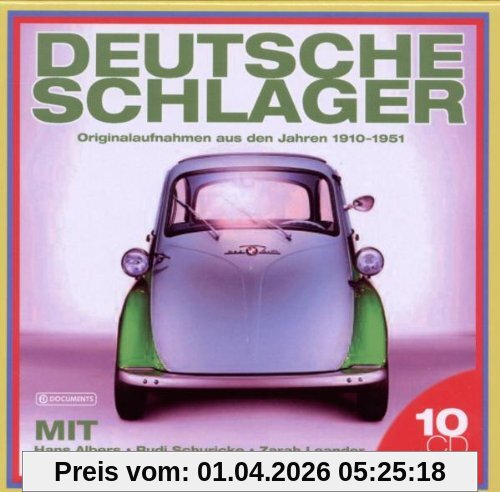Johannes Heesters Deutsche Schlager - Originalaufnahmen Aus Den Jahren 1910-1951