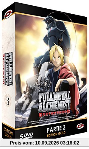 Fullmetal Alchemist : Brotherhood - Partie 3 - Edition Gold (5 DVD)