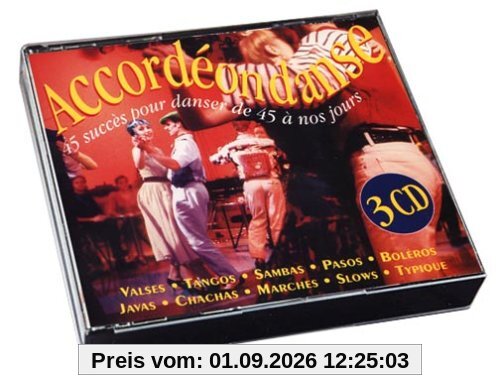 Accordéon danse /vol.2 : 45 succès pour danser de 45 a nos jours
