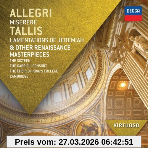 The Sixteen Miserere/Lamentations Of Jeremiah/+