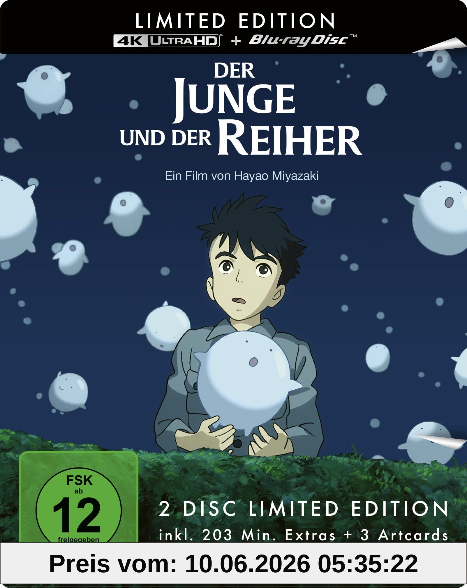Der Junge und der Reiher - Limited Special Edition (4K Ultra HD) (+ Blu-ray)