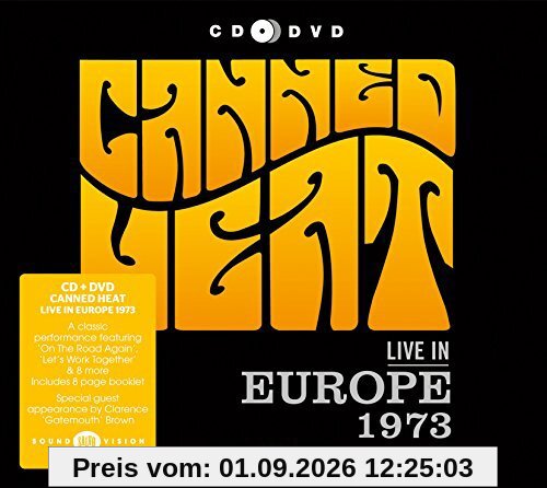 Live in Europe 1973 (CD+Dvd)