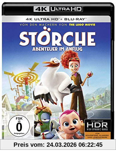Störche - Abenteuer im Anflug (4K Ultra HD) [Blu-ray]