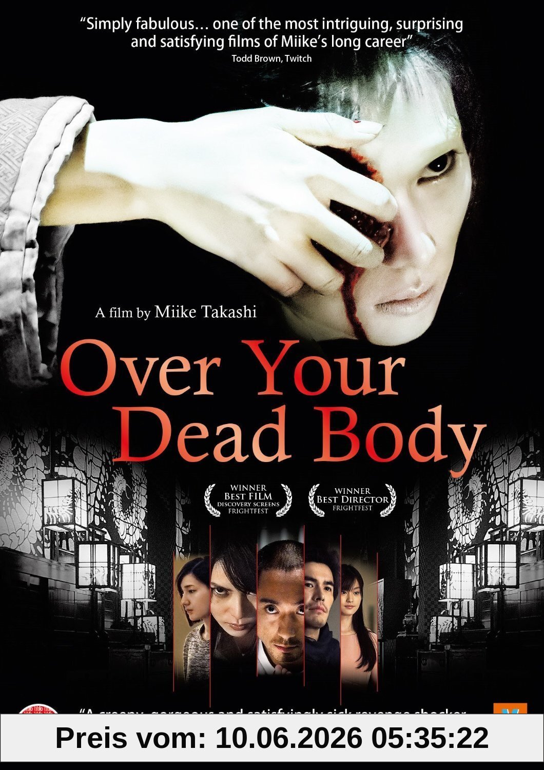 Over Your Dead Body [Import anglais]