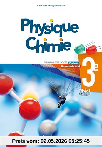 Physique chimie 3e, cycle 4 : nouveau programme, nouveau brevet