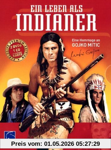 Ein Leben als Indianer - Hommage an Gojko Mitic (Premium Edition, 2 DVDs + Audio-CD)