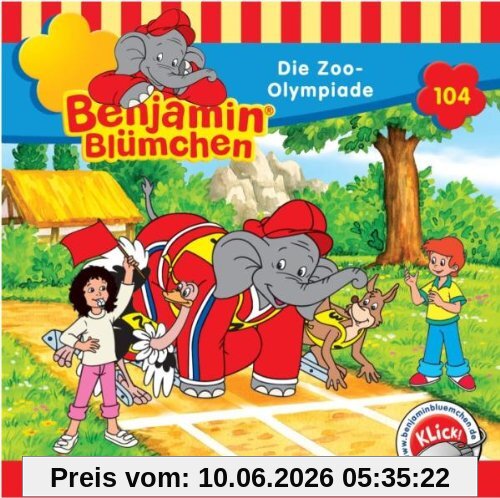 Benjamin Blümchen 104. Die Zoo-Olympiade. CD