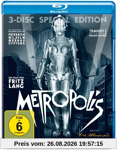 Metropolis (3 Discs, Special Edition) [Blu-ray]