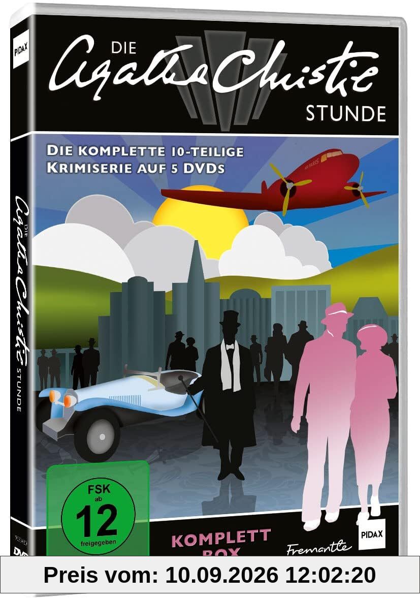 Die Agatha Christie Stunde - Komplettbox / Die komplette 10-teilige Krimiserie [5 DVDs]