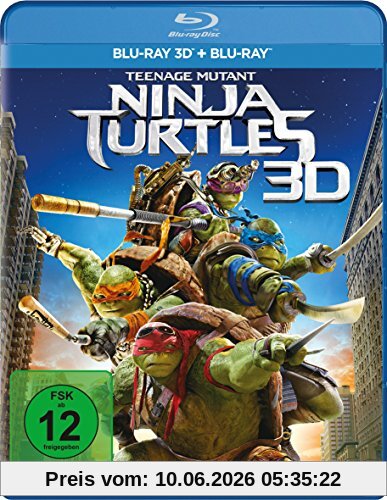 Teenage Mutant Ninja Turtles [3D Blu-ray]
