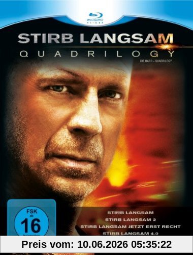Stirb Langsam - Quadrilogy 1-4 [Blu-ray]