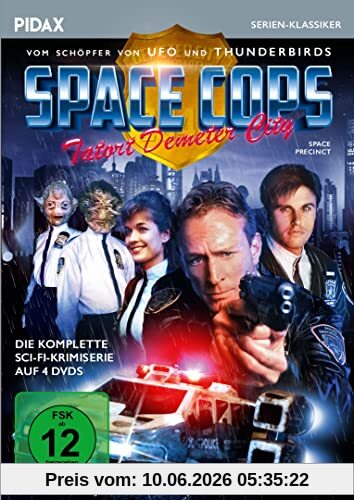 Space Cops - Tatort Demeter City (Space Precinct) / Die komplette Sci-Fi-Krimiserie vom Schöpfer von UFO und THUNDERBIRDS (Pidax Serien-Klassiker) [4 DVDs]