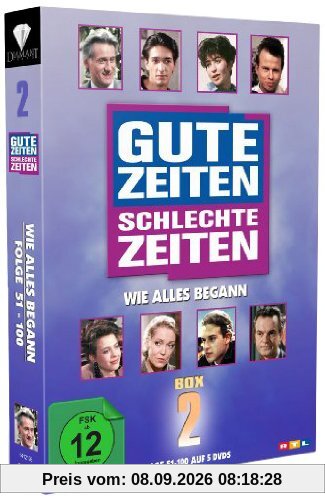 Gute Zeiten-Schlechte Zeiten - Wie alles begann - Box 2/Folgen 51-100 [5 DVDs]