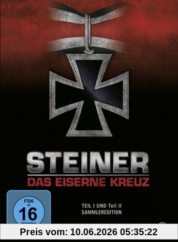Steiner - Das Eiserne Kreuz, Teil 1 und Teil 2 (Sammleredition, 2 Discs)