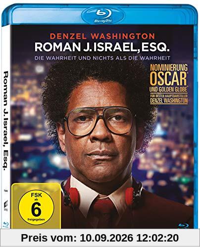 Roman J. Israel, ESQ - Die Wahrheit und nichts als die Wahrheit [Blu-ray]