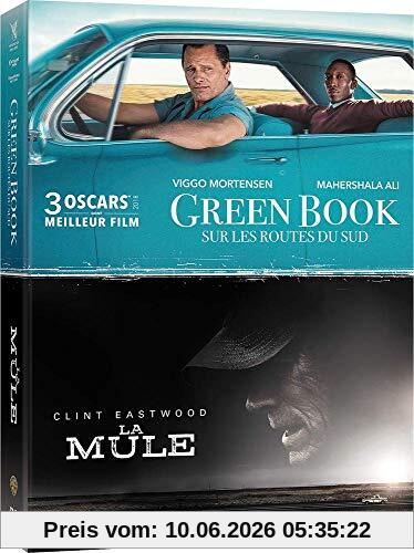 Coffret 2 films : la mule ; green book - sur les routes du sud [FR Import]