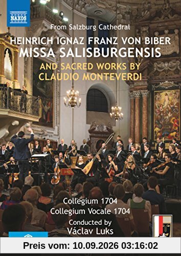 Biber / Monteverdi: Missa Salisburgensis und andere geistliche Werke (Salzburger Dom, 2016) [DVD]