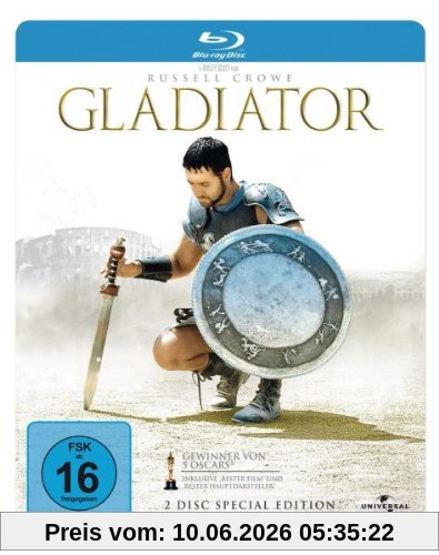 Gladiator (2-Disc Special Edition im Steelbook) [Blu-ray]