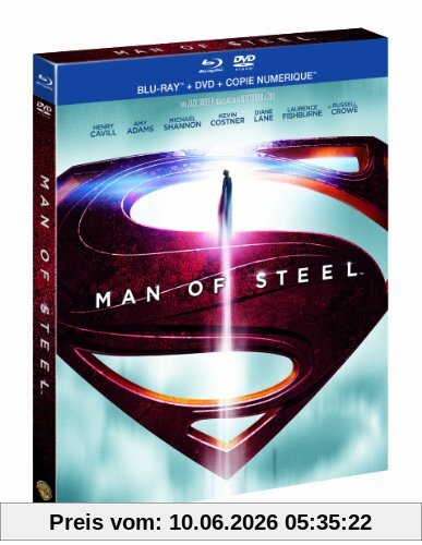 Man of steel [Blu-ray] [FR Import]