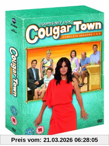 Courtney Cox Cougar Town, Complete Seasons 1 - 3 [10 DVDs] [Uk Import]