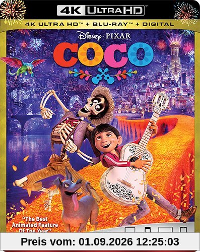 Coco 4K UHD [2Blu-Ray] [Region Free] (IMPORT) (Keine deutsche Version)