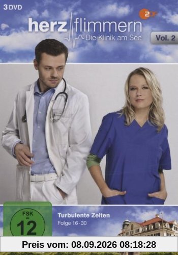 Herzflimmern - Die Klinik Am See Vol.2 (Folgen 16-30) [3 DVDs]
