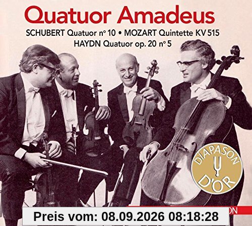 Quatuor Amadeus Joue Schubert Mozart et Haydn