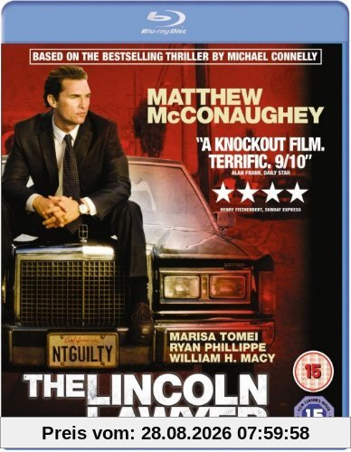 unbekannt The Lincoln Lawyer Uk Import [Blu-Ray] - Pegi