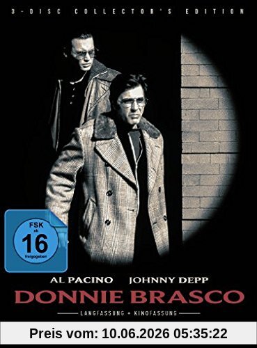 Donnie Brasco - Mediabook/Extended Edition + Kinofassung (+ DVD - Kinofassung) [Blu-ray] [Limited Collector's Edition]