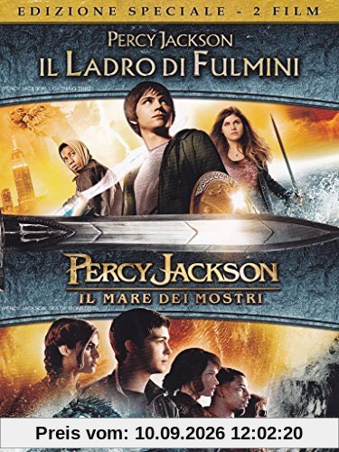 Percy Jackson - Il ladro di fulmini + Percy Jackson - Il mare dei mostri (edizione speciale) [Blu-ray] [IT Import]