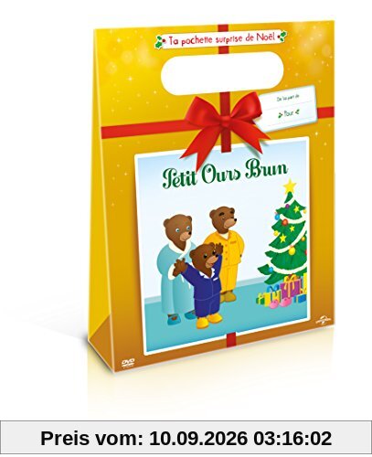 Pochette surprise noël : petit ours brun, vol. 4 : le noël de petit ours brun [FR Import]