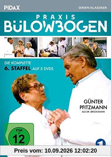 Praxis Bülowbogen, Staffel 6 / Weitere 13 Folgen der Kultserie mit Günter Pfitzmann (Pidax Serien-Klassiker) [5 DVDs]