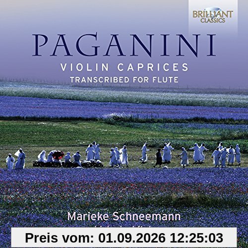 Violin Caprices-Transcribed for Flute
