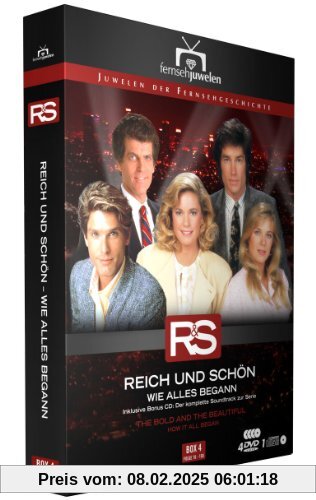 Reich und Schön: Wie alles begann - Box 4, Folgen 76-100 (inkl. Soundtrack) (Fernsehjuwelen) [5 DVDs]