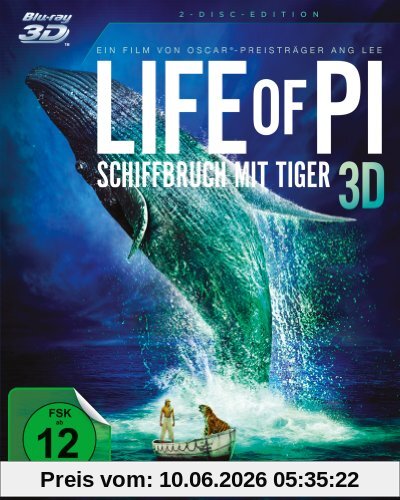 Life of Pi - Schiffbruch mit Tiger  (+ BR) [3D Blu-ray]