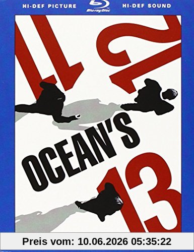 Ocean's 11 - 12 - 13 [Blu-ray] [IT Import]