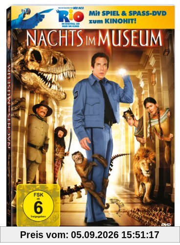 Nachts im Museum (+ Rio Activity Disc)