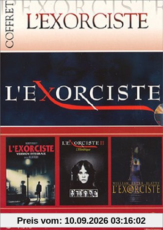 Coffret L'Exorciste 3 DVD : L'Exorciste, version intégrale / L'Exorciste II, l'hérétique / L'Exorciste III