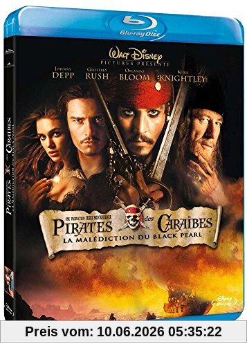 Pirates des caraïbes : la malédiction du black pearl [Blu-ray] [FR Import]