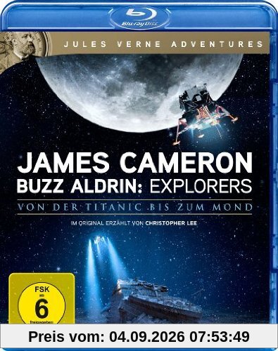 James Cameron - Buzz Aldrin: Explorers - Von der Titanic bis zum Mond [Blu-ray]