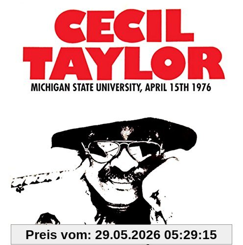 Cecil Taylor Michigan State University, April 15th 1976