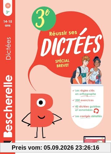 Réussir ses dictées : 3e, 14-15 ans : spécial brevet