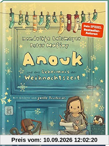 Anouk und das Geheimnis der Weihnachtszeit (Anouk 3): Wunderschönes Weihnachtsbuch von Hendrikje Balsmeyer und Peter Maffay | zum Vorlesen ab 5 Jahre
