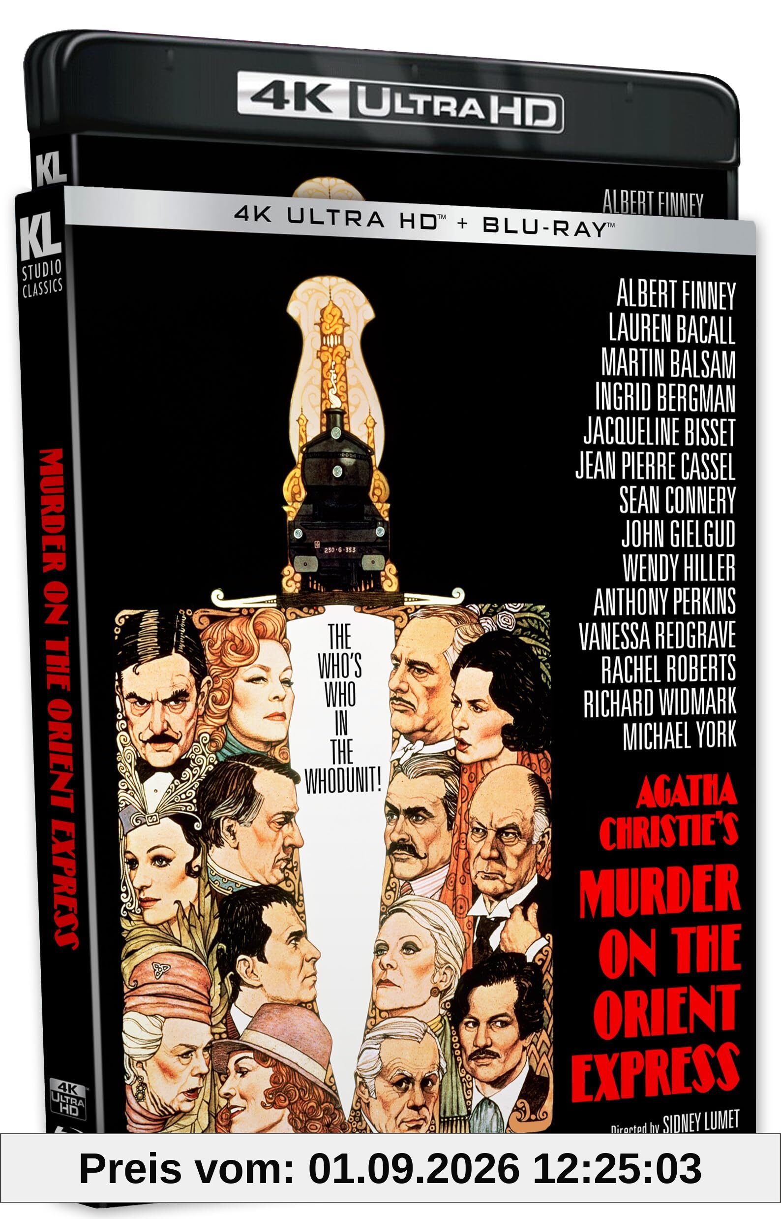 MURDER ON THE ORIENT EXPRESS (4KUHD) 50TH ANNIVERSARY