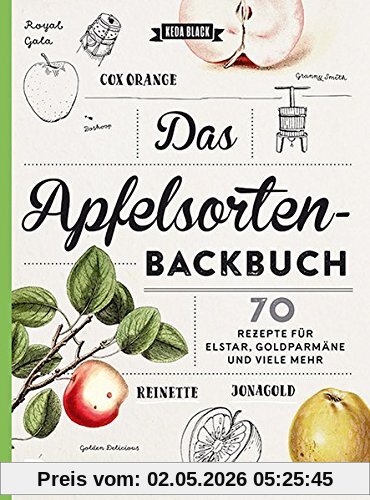 Das Apfelsorten-Backbuch - Rezepte für Elstar, Goldparmäne und viele mehr