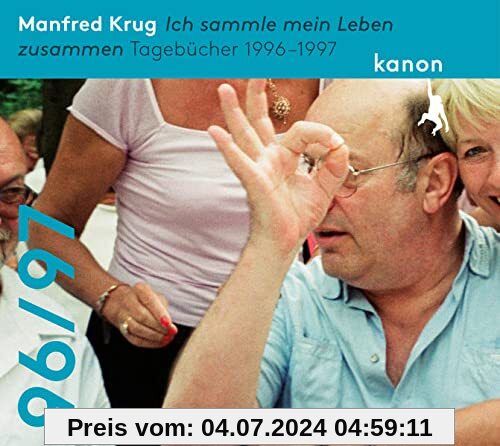 Manfred Krug. Ich sammle mein Leben zusammen: Tagebücher 1996 – 1997. Ungekürzte Lesung, 1 MP3 CD