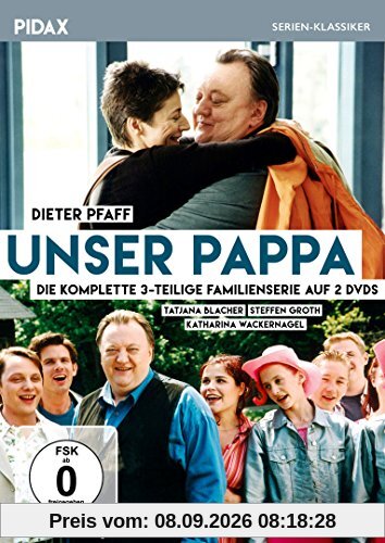 Unser Pappa / Die komplette 3-teilige Serie mit Dieter Pfaff (Pidax Serien-Klassiker) [2 DVDs]