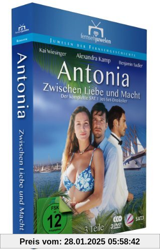 Antonia: Zwischen Liebe und Macht - Der SAT.1 Jet-Set-Dreiteiler (Fernsehjuwelen) [3 DVDs]