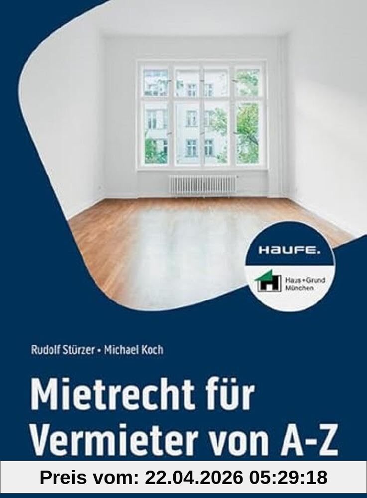 Mietrecht für Vermieter von A-Z (Haufe Fachbuch)